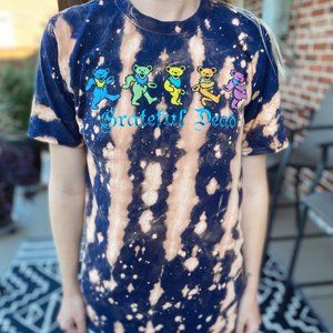 grateful dead bear graphic tee